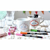 Porseleinstift | Edding 4200 | Assorti warm | 6 stuks  