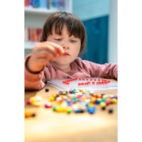 Plaats de kraal - vierkant raster | Educo | Spelkist | KRALO.