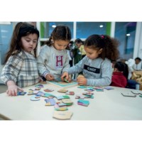 Levensfase - ouder worden | Educo | Lagenpuzzel | 31 puzzelstukken | LEVENSLOOP.