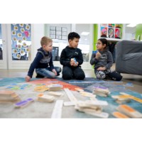 Rekendomino - delen | Oefenmateriaal | 110 stenen