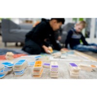 Rekendomino - delen | Oefenmateriaal | 110 stenen