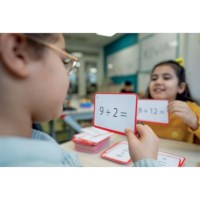 Flitskaarten - optellen | Oefenmateriaal