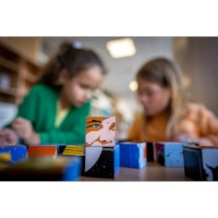 Puzzelblokken - de ruimte | Educo | Speelset | 8 blokken | KIJKZIN.