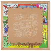 Klimaat - duurzaam huis | Educo | Legpuzzel | 100 puzzelstukken | NATUURLIJK.