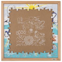 Klimaat - opwarming aarde | Educo | Legpuzzel | 100 puzzelstukken | NATUURLIJK.