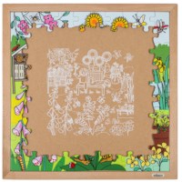 Klimaat - insectentuin | Educo | Legpuzzel | 100 puzzelstukken | NATUURLIJK.