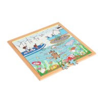 Klimaat - plastic soep | Educo | Legpuzzel | 100 puzzelstukken | NATUURLIJK.