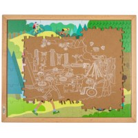 Samen bewegen - in het bos | Educo | Legpuzzel | 102 puzzelstukken | GEZOND.