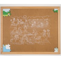 Samen bewegen - in het zwembad | Educo | Legpuzzel | 102 puzzelstukken | GEZOND.