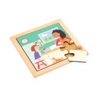 Peuter - de keuken | Educo | Legpuzzel | 9 puzzelstukken | HUMMEL.