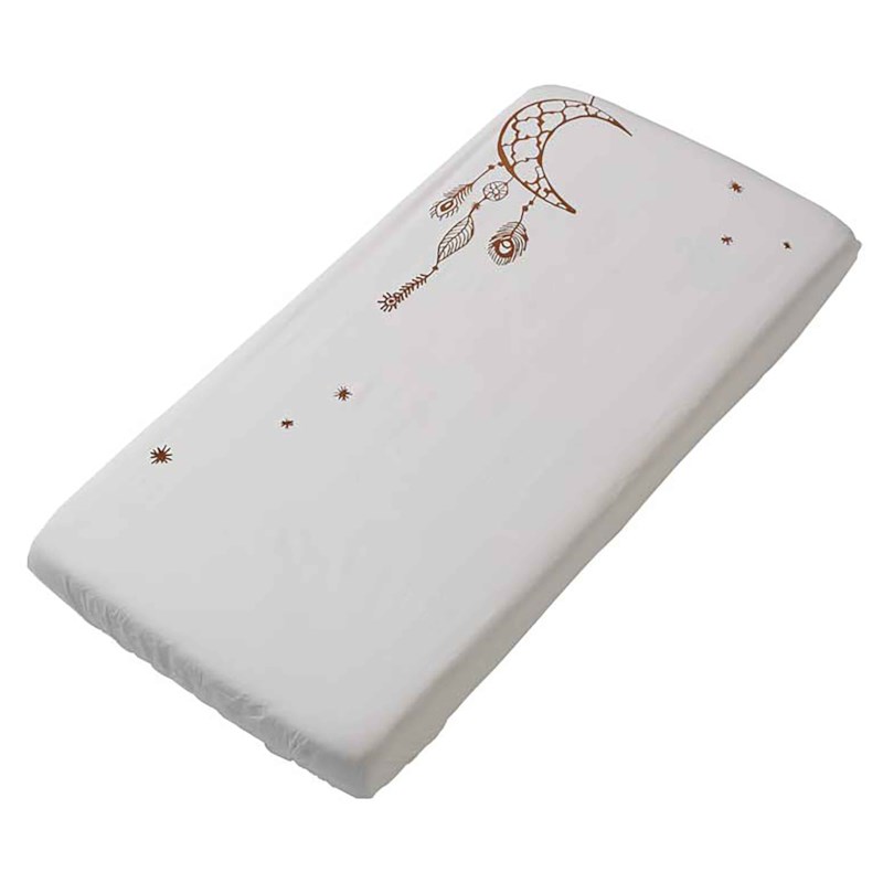 Hoeslaken | Once upon an dream | Hazelbruin | 60 x 120 cm