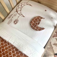 Hoeslaken | Once upon an dream | Hazelbruin | 60 x 120 cm