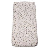 Hoeslaken | Colour your world | Terrazzo print | 60 x 120 cm