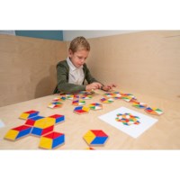 Hexagon - kleuren | Educo | Spelkist | KLEURRIJK.