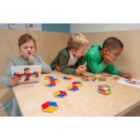 Hexagon - kleuren | Educo | Spelkist | KLEURRIJK.