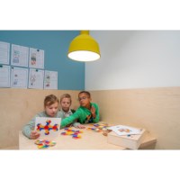 Hexagon - kleuren | Educo | Spelkist | KLEURRIJK.