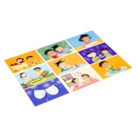 Dagritme - met  lijn en knijpers | Kaartenset