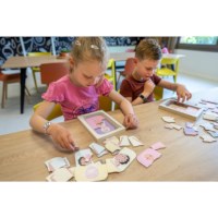 Lichaam - meisje | Educo | Lagenpuzzel | 35 puzzelstukken | BINNENSTEBUITEN.