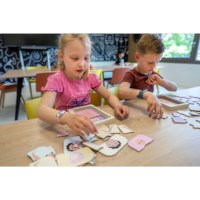 Lichaam - meisje | Educo | Lagenpuzzel | 35 puzzelstukken | BINNENSTEBUITEN.