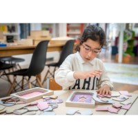 Lichaam - meisje | Educo | Lagenpuzzel | 35 puzzelstukken | BINNENSTEBUITEN.