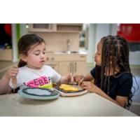 Wafelijzer | Educo | Rollenspelaccessoire | Met  wafels | APPARAAT.