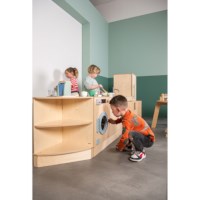 Wasmachine - onderkast | Educo | Rollenspelmeubel | KOOKPUNT.