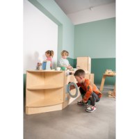Wasmachine - onderkast | Educo | Rollenspelmeubel | KOOKPUNT.