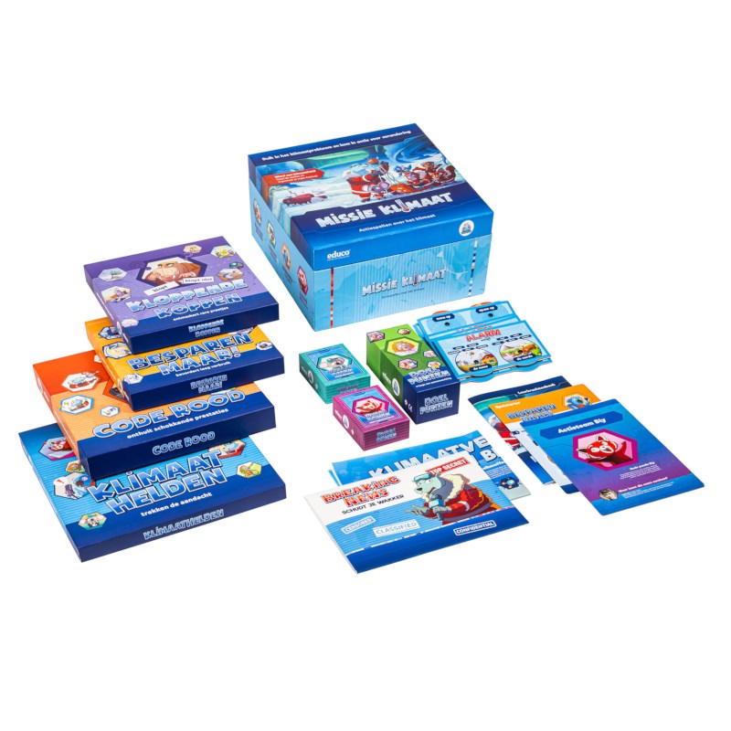 Missie klimaat | Spellenbox | 9 spellen