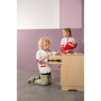 Verkleedkleding - dokter | Educo | Rollenspeloutfit | Beroepen | EU 116 | KLOFFIE.