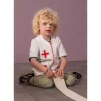 Verkleedkleding - dokter | Educo | Rollenspeloutfit | Beroepen | EU 116 | KLOFFIE.