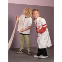 Verkleedkleding - dokter | Educo | Rollenspeloutfit | Beroepen | EU 116 | KLOFFIE.