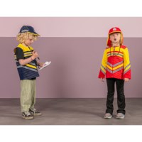 Verkleedkleding - brandweer | Educo | Rollenspeloutfit | Beroepen | EU 116 | KLOFFIE.