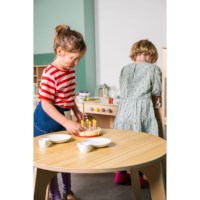 Verjaardagstaartset - voedselset | Educo | Rollenspelaccessoire | Kaarsen | 14-delig | SPIJS.