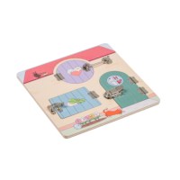 Sleuteldief - slotenbord huis | Educo | Spelbord | KINDERSLOT.