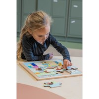 Dagelijkse routine - handen wassen | Educo | Legpuzzel | 16 puzzelstukken | GEZOND.