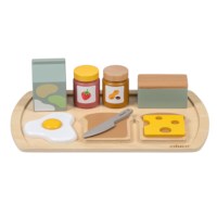 Ontbijtset - voedselset | Educo | Rollenspelaccessoire | Met gerei | 10-delig | SPIJS.