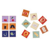 Grappige groentjes - voedsel met een draai | Educo | Speelset | WOORDLINK.