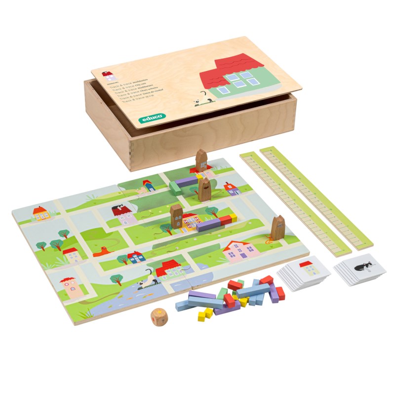 Track and Trace - stadskatten | Educo | Spelkist | MEETWERK.