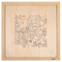 Viering - Pasen | Educo | Legpuzzel | 36 puzzelstukken | FEESTELIJK.