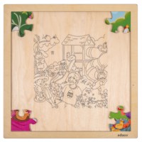 Viering - Pasen | Educo | Legpuzzel | 36 puzzelstukken | FEESTELIJK.