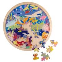 Leefgebieden - zee | Educo | Legpuzzel | 49 puzzelstukken | NATUURLIJK.