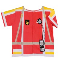 Verkleedkleding - brandweer | Educo | Rollenspeloutfit | Beroepen | EU 116 | KLOFFIE.
