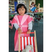 Verkleedkleding - prinses | Educo | Rollenspeloutfit | Fantasie | EU 116 | KLOFFIE.