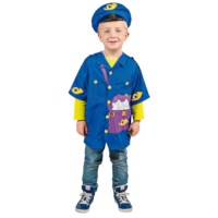 Verkleedkleding - postbode | Educo | Rollenspeloutfit | Beroepen | EU 116 | KLOFFIE.