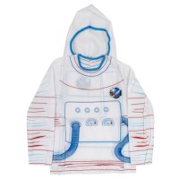 Verkleedkleding - astronaut | Educo | Rollenspeloutfit | Beroepen | EU 116 | KLOFFIE.