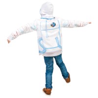 Verkleedkleding - astronaut | Educo | Rollenspeloutfit | Beroepen | EU 116 | KLOFFIE.