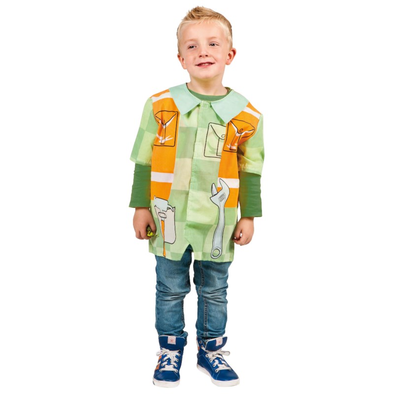 Verkleedkleding - klusjesman | Educo | Rollenspeloutfit | Beroepen | EU 116 | KLOFFIE.
