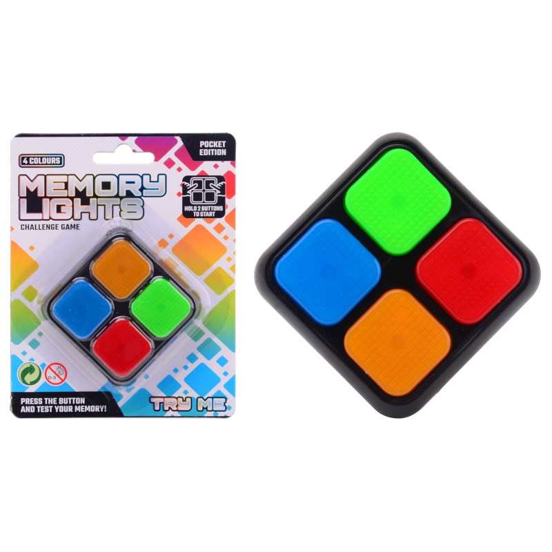 Geheugenspel met licht en geluid