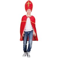 Verkleedkleding Sinterklaas | Cape en mijter | Voor kinderen