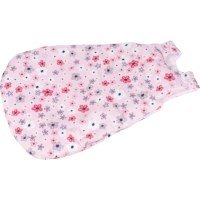 Poppenslaapzak bloemen | Voor poppen van 30 tot 40 cm